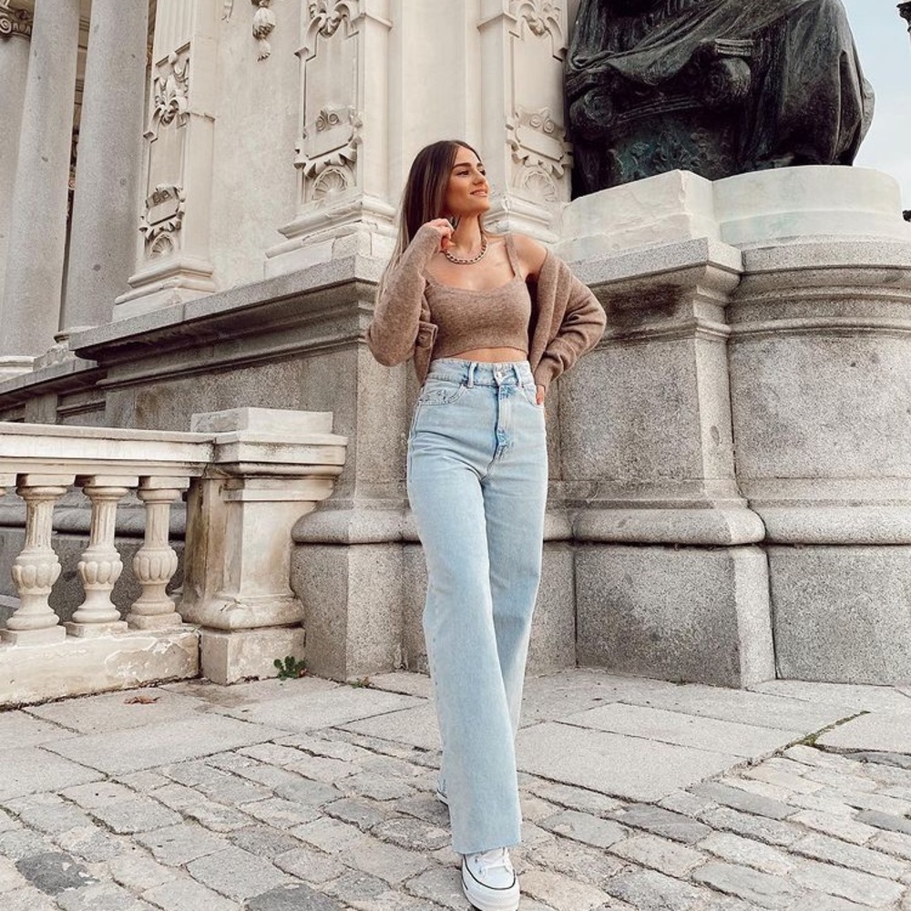 𝗡𝗪𝗧 𝗭𝗮𝗿𝗮 • Cropped Knit Top - Picture 10 of 15